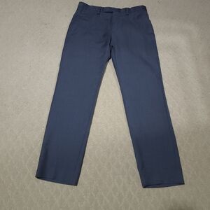 Banana Republic Navy Slim Fit Pants Marzotto Super 100s Pure Wool Dress Pants